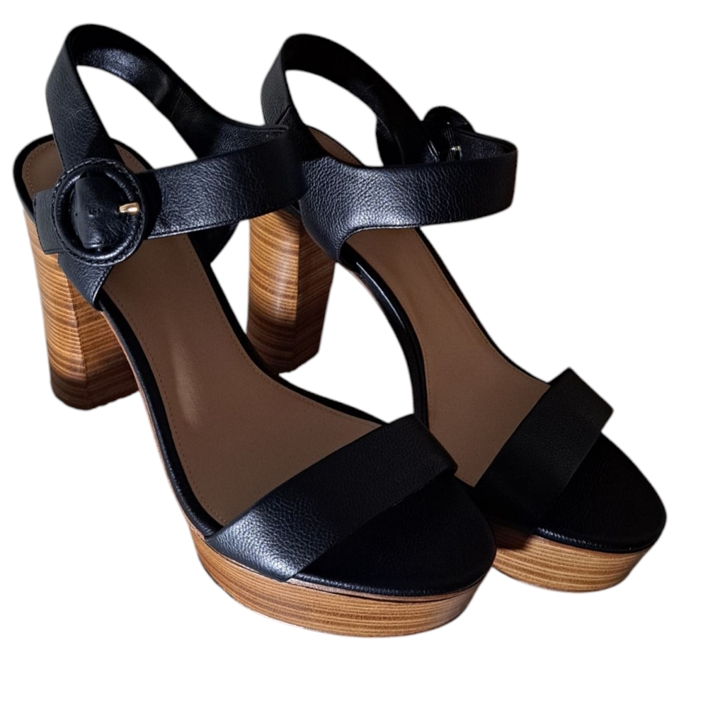 VIA SPIGA  V-Ira  Heel Sandals  10 with Dust Bag NEW